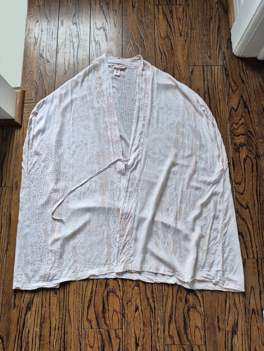 Victoria's Secret Coverup Robe - White / Pastel Colours - OS xs / s / m / l / xl